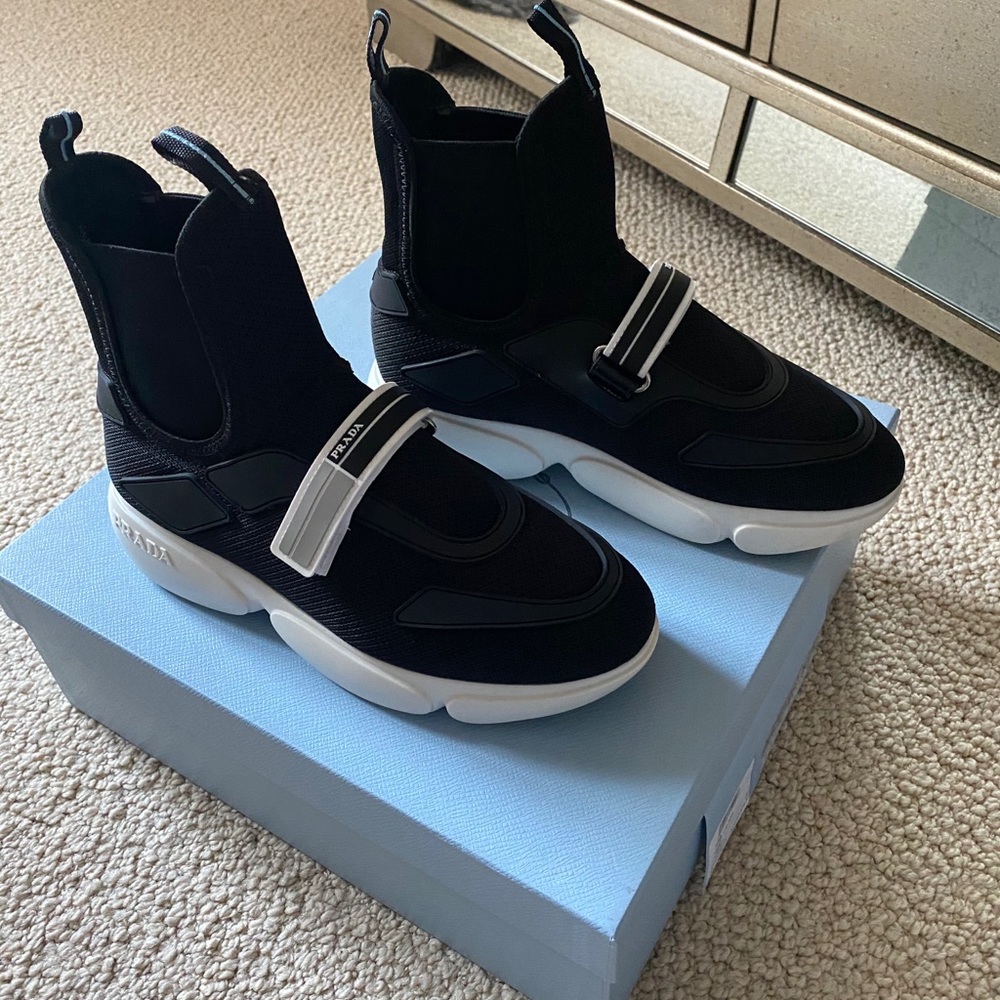 Prada High Top Sneakers! Size 36!